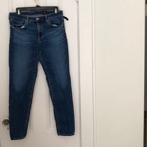 Straight ankle jeans